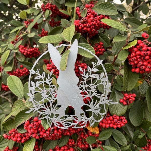 L'Aura Florale : Médaillon Bunny & Printemps