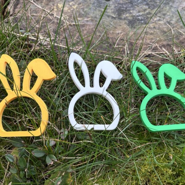 Le Rond de Serviette "Silhouette Bunny"